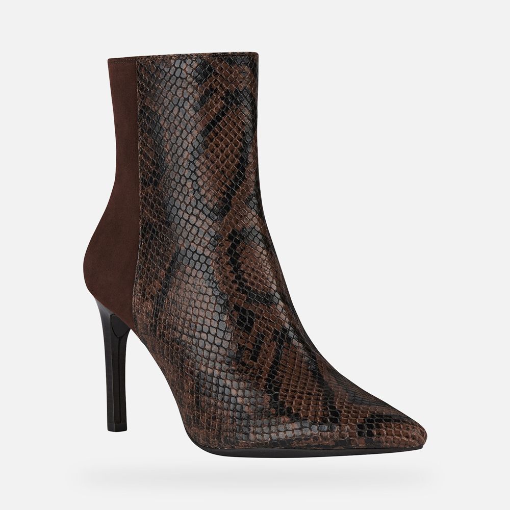 Geox Bayan Ankle Bot Kahverengi - Faviola - DSY-534182